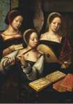 Master of the Female Half-Lengths Musicians  - Hermitage